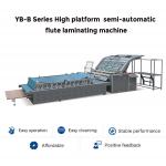 350×350mm Paper Laminating Carton Box Flute Laminator for sale