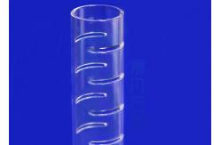 China High Purity Further Processing Clear Fused Quartz Tubing With Slots supplier