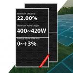 400W 405W Jinko Solar Panel 410W 415W 420W Shingled Solar Module Full Black for sale