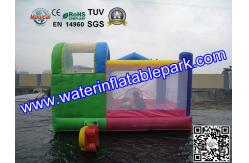 China Backyard Kids Small Inflatable Bouncy Castle with Slide Hire supplier