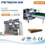 One Key Start Automatic Corrugated Paper Carton Packing Pile Turner Machine for sale