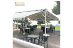 China Double Sides Balcony Retractable Awning For Sunshade Wind supplier