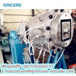 HDPE Plastic Spiral Hollow Wall Winding Pipe Machine