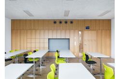 China Eco-Friendly Demountable Solid Partition Wall Steel Fireproof Board Privacy Meeting Partition Wall supplier