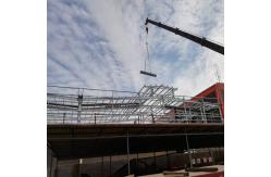 China Large Span Residential Steel Construction Prefabricated Structural Steel Portal Frame supplier
