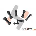 Black Steel for case 9040B Anti Theft Nuts And Bolts Strongly Wear Resistance for sale
