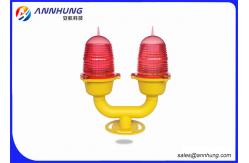 China L810 Low Intensity Double LED Aviation Obstruction Light Polycarbonate Body supplier
