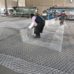 275g Zinc Coated Wire Mesh Gabion Box Hexagonal Double Twisted for sale