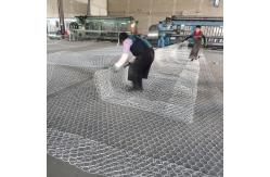 China 275g Zinc Coated Wire Mesh Gabion Box Hexagonal Double Twisted supplier