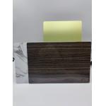 Mirror Finish PVDF Aluminum Composite Panel Sheet 4mm  Brushed for sale