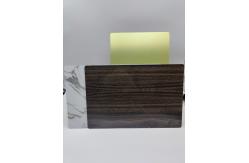 China Mirror Finish PVDF Aluminum Composite Panel Sheet 4mm  Brushed supplier