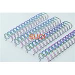 Rainbow Gold 16MM-44MM Coil Binding And Spiral Spine For Notebook for sale