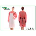 Disposable Sleeveless Nonwoven Apron For Food Processing for sale