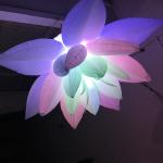 Customized Inflatable LED Light Advertising Giant Inflatable Flowers for sale