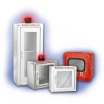 Wireless AED First Aid Wall Cabinet Customized Color With Alarm System for sale