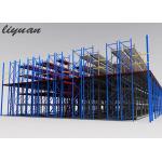 Robot Welding Very Narrow Aisle Pallet Racking , Warehouse Rack System Accessories Included