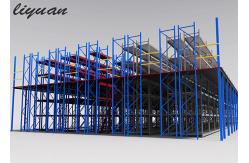 China Robot Welding Very Narrow Aisle Pallet Racking , Warehouse Rack System Accessories Included supplier