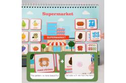 China Montessori Learning Hardcover Book Printing For Kids Custom Educational Learning Book supplier