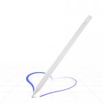 Rubber Tip Aluminum Drawing Pen Lightweight For Tablets Smartphones Computers for sale