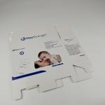 400g Paperboard Storage Box Customized Rectangular Milk Packaging Box for sale