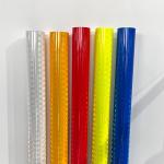 Type IV Eco Solvent HIP Acrylic High Intensity Prismatic Reflective Film Printable Reflective Sheeting for Highway Traffic Signs for sale