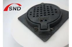 China Ductile Iron Mini Manhole Cover And Frame GGG50  A15 Black Asphalt Paint supplier