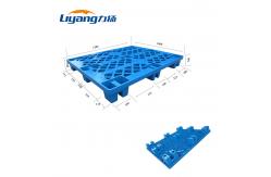 China 9 Feet Reinforced Plastic Pallet HDPE Flat Top Shipping Plastic Pallets supplier