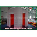 Inflatable Photo Studio LED Lighting Inflatable Photo Booth With 2 Doors / Inflatable Tent for sale