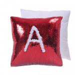 Custom Printing Logo Blank Flippy Sublimation Sequin Pillow Reversible Sequin Sublimation Cushion Cover for sale