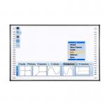 120 Inch Online Interactive Whiteboard , 20/40 Point Touch Screen Monitor