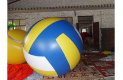 China Custom 0.18mm Pvc Basketball Helium Balloon Advertising Inflatables For Promotion supplier
