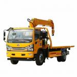 DUOLIKA  Traffic clear Tow Truck With Crane   Road Rescue Trailer With  Crane    Blockroad Broken Car    With Crane for sale