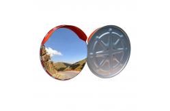 China Stainless Steel Concave Convex Mirror 60cm 80cm Reflective Traffic Curved Mirror supplier