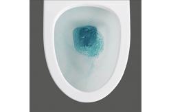 China Floor Mounted Elongated Bathroom Toilets With Clean Lines And Low Profile supplier