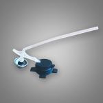 OEM ODM Tube Type Aerosol Spray Valve PU Foam Valve Straw for sale