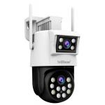 Home Security 2+2MP Dual Lens Outdoor Wireless Security WiFi CCTV PTZ IP Camera Video Dome PTZ Surveillance Camera for sale