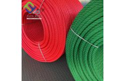 China 6*8 FC Polyester Combination Rope Abrasion Resistant Steel Reinforced Rope supplier