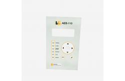 China Flexible Industrial LED Membrane Switch DC 12 Volt With Window supplier
