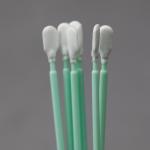 Cleanroom & Lint-Free Polyester Swabs TX761– 6.6 Inch Anti-Static Handle for PCB, Lab, and Optical Cleaning for sale