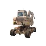 Anti Collision Wheel Loader Excavator Compact Flexible Yanmar Wheeled Excavator for sale