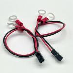 Molex 2.54mm 2P Female Connector to M4 Round Terminal With Wire Cable UL1007 22AWG Cable for sale