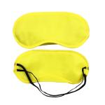 Polyester 3D Sleeping Eye Mask Silk Screen Imprint Blackout Eye Covers