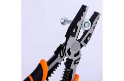 China ANSI 9 Combination Pliers Ergonomic Handles Wire Crimping Tool supplier