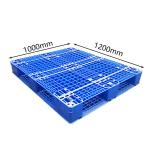 HDPE Plastic Pallet 1200 X 1000 Warehouse 1500Kg Dynamic Plastic Export Pallets for sale