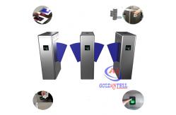 China Bi Direction Fingerprint Turnstile Security Gates Waterproof IP54 supplier