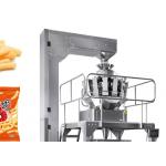60bags/min Chips Packing Machine With Nitrogen 420mm Prawn Crackers