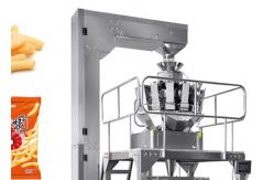 China 60bags/min Chips Packing Machine With Nitrogen 420mm Prawn Crackers supplier