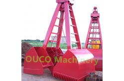 China 5 CBM 2 Rope Bulk Cargo Hydraulic Clamshell Grab supplier
