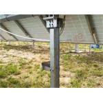 Pre Galvanized One Axis 1500V Slew Drive Solar Tracker Powered By PV Strings