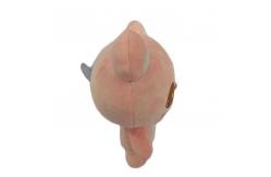 China Children Pink Cat Soft Toy With Suction Cup Stuffed Plush Toys Customized Gift supplier